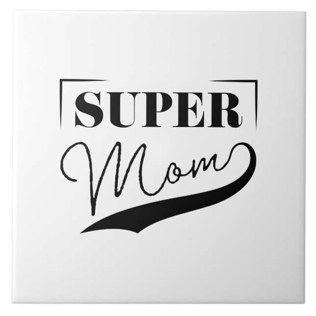 Azulejo Super Mamá (Frente)