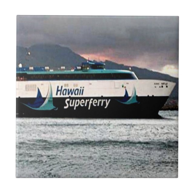 Azulejo Superferry de Hawái (Frente)