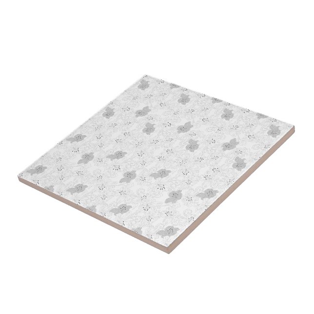 Azulejo Superposición de cuadrícula transparente – Textura (Lado)