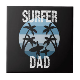 Azulejo Surfer Dad