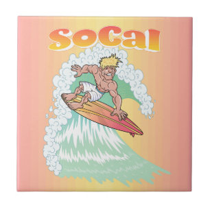 Azulejo Surfista