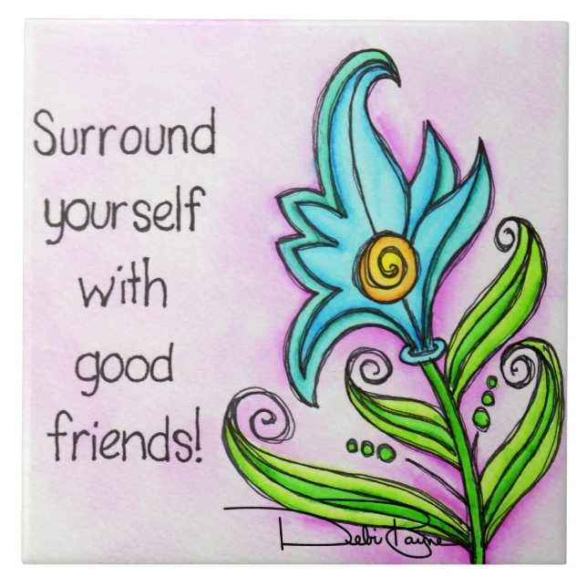 Azulejo Surround Yourself (Frente)