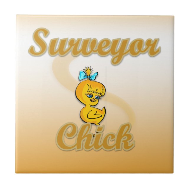 Azulejo Surveyor Chick (Frente)