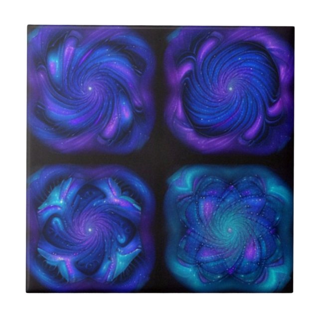 Azulejo Susurros Azules Del Universo (Frente)