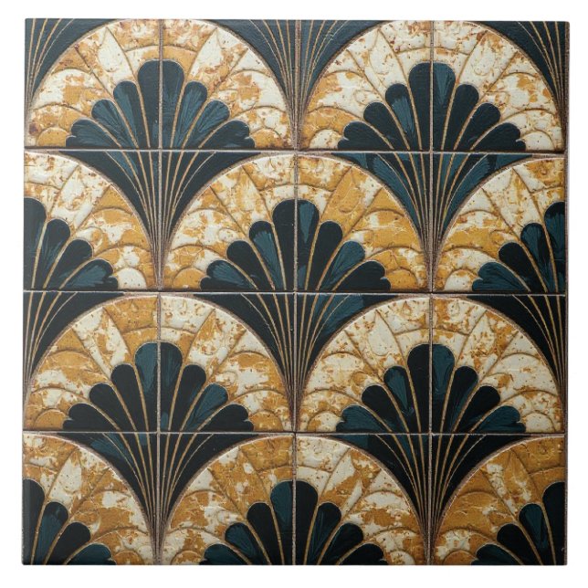 Azulejo Susurros de una era pasada (Frente)