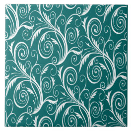 Azulejo Swirls Ceramic Tile