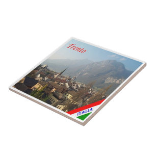 Azulejo TAA011 TRENTO, Trentino Alto Adige, Italia,