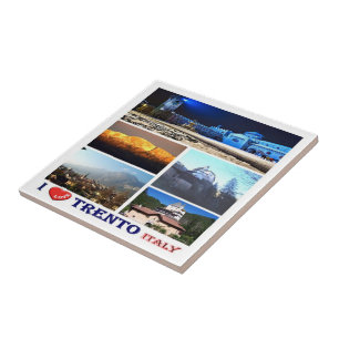 Azulejo TAA012 TRENTO I Love, Mosaic, Italia,