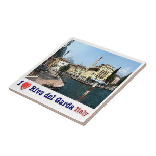 Azulejo TAA024 RIVA DEL GARDA I Love, Lake View,