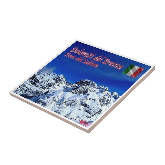 Azulejo TAA047 BRENTA DOLOMITES, Doss del Sabion, (Lado)