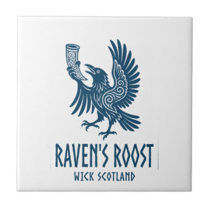 Azulejo Taberna Raven's Roost Wick Escocia