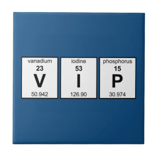 Azulejo Tabla periódica del VIP