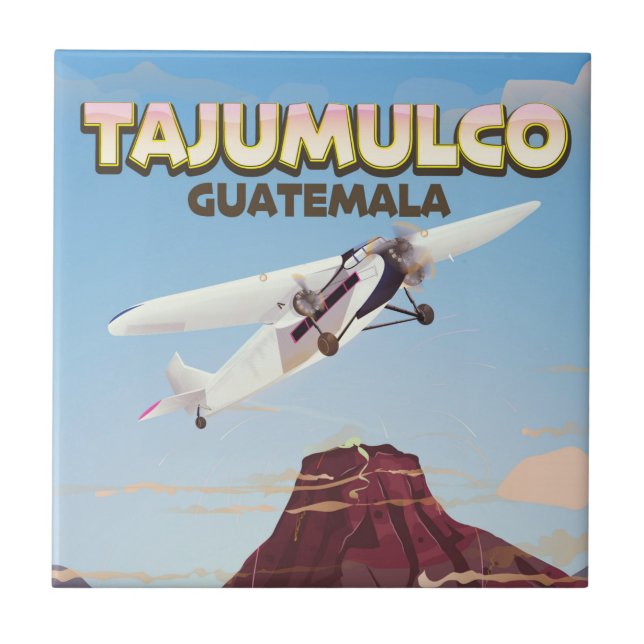 Azulejo Tajumulco Guatemala (Frente)
