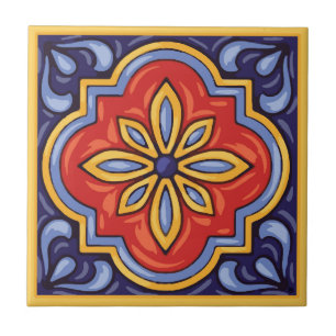 Azulejo Talavera Cerámica Tile-1
