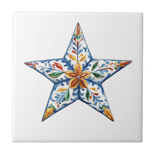 Azulejo Talavera mexicana al estilo de una hacienda