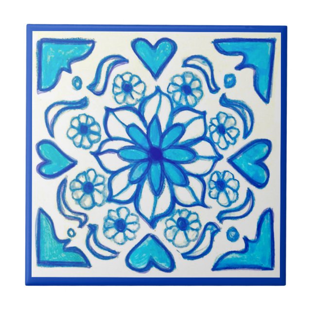 Azulejo Talavera Tile (Frente)