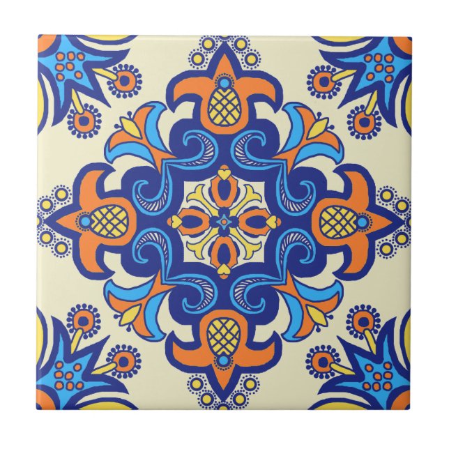 Azulejo Talavera Tile (Frente)