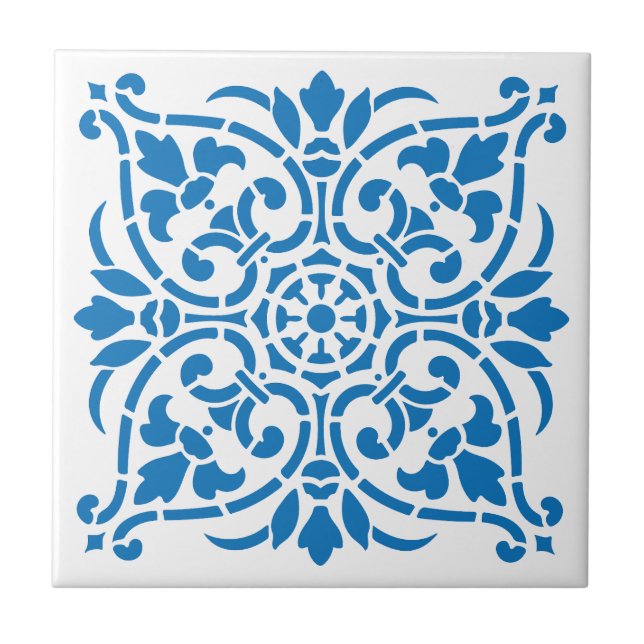 Azulejo Talavera Tile cerámico - 2 (Frente)