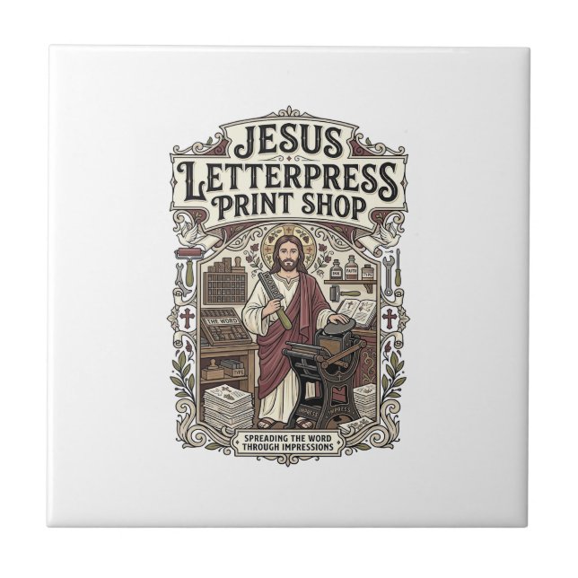 Azulejo Taller de Impresión Jesus Jesus Pri (Frente)