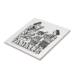 Azulejo Tamales (Código Florentino, siglo XVI)