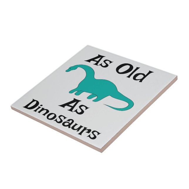 Azulejo Tan Antiguo Como Los Dinosaurios (Lado)