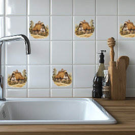 Azulejo Tan bueno como estar en casa