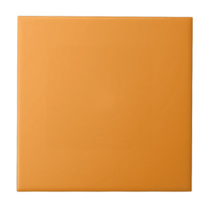Azulejo Tangerine Orange Solid Color #F99529