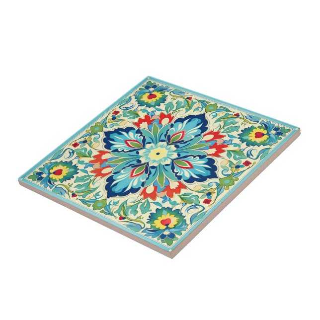 Azulejo Tapiz turco Iznik (Lado)