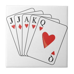 Azulejo Tarjetas de reproducción Euchre