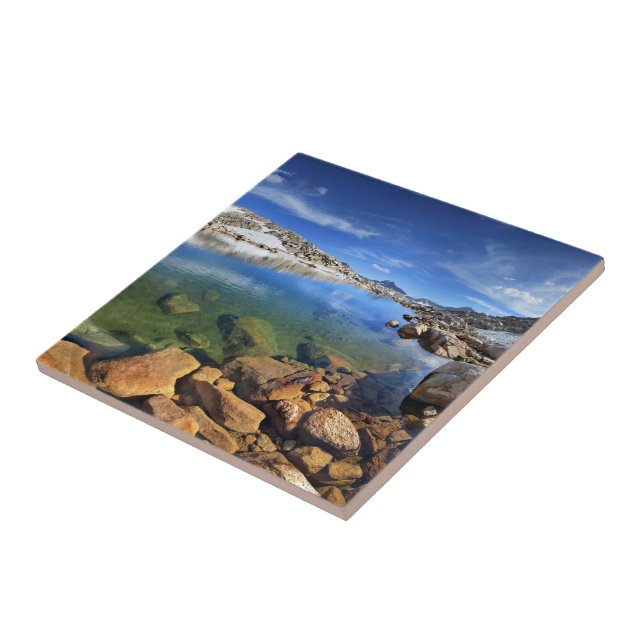 Azulejo Tarn de oso negro - Sierra (Lado)