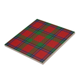 Azulejo Tartan de expresiones escocesas del clan Sinclair
