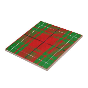 Azulejo Tartan del Clan Cumming