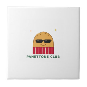 Azulejo Taza de viaje divertida de Navidad del Club Panett