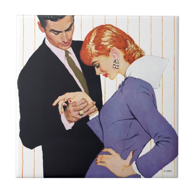 Azulejo Te Amo, Mamá Chica 2 (Frente)