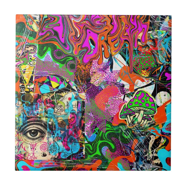 Azulejo “Te lo dije” –  Fungus Magicus (Frente)
