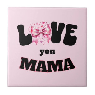 Azulejo Te Quiero Mama Coquette