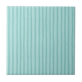 Azulejo Teal Blue Stripes
