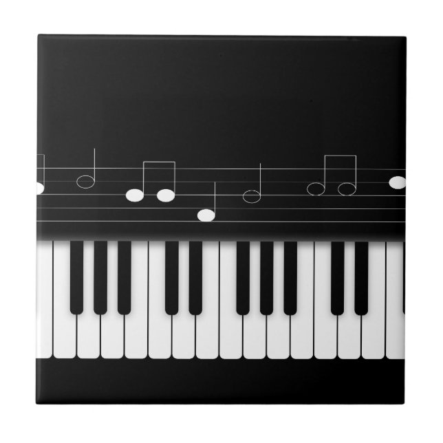 Azulejo Teclado de piano (Frente)
