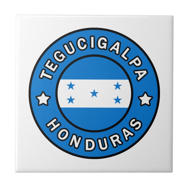 Azulejo Tegucigalpa Honduras (Frente)