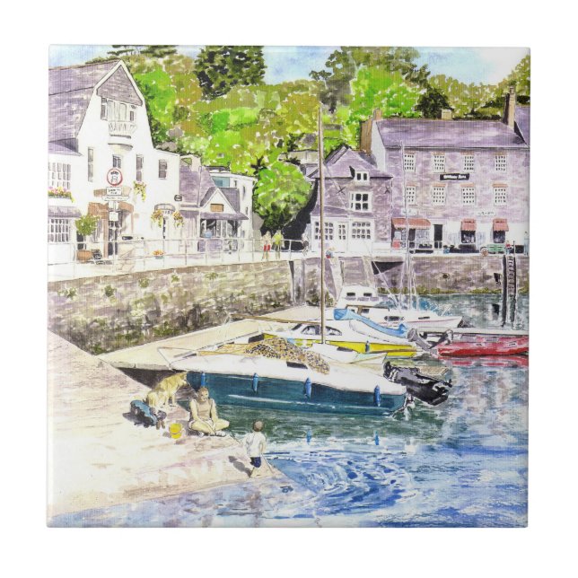 Azulejo "Teja de la vida de un perro" (Frente)