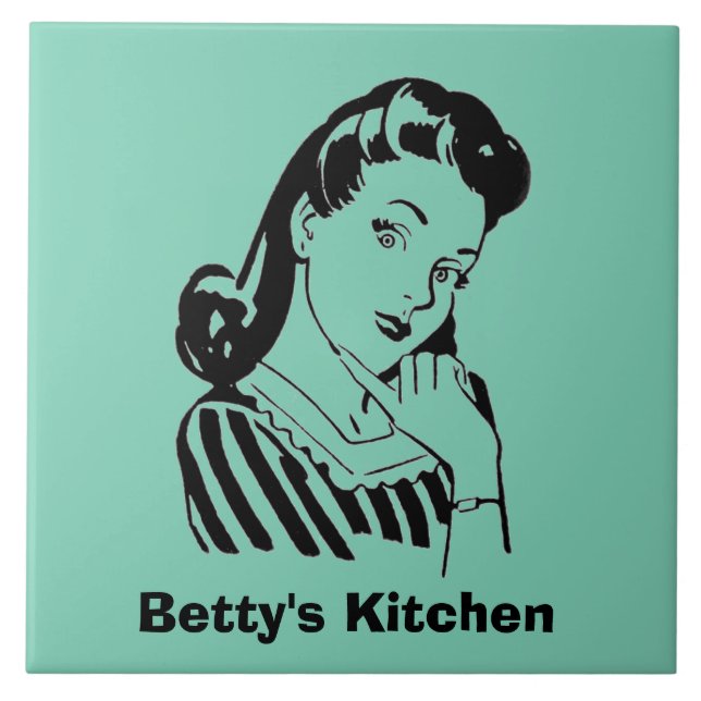 Azulejo ¡Tejas personalizadas de la cocina! (Frente)