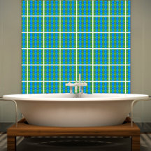 Tejido cerámico de patrón de plomo de pavo real