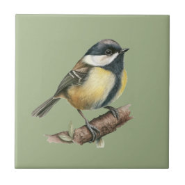 Azulejo Tejido de carbón estilo naturaleza Tela cerámica T