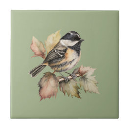 Azulejo Tejido de carbón estilo naturaleza Tela cerámica T