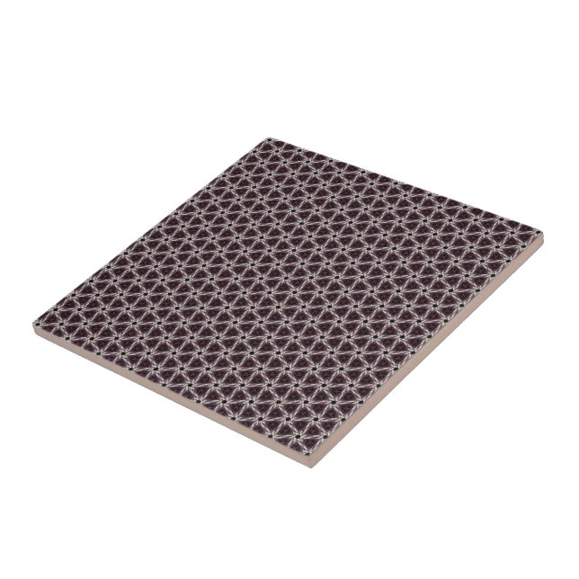Azulejo Tejido de cerámica de talla de tallo teselado (Lado)