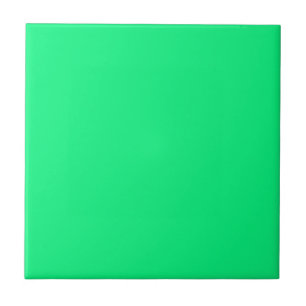 Azulejo Tejido de cerámica verde brillante