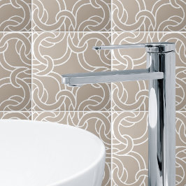 Azulejo Tejido De Taupe Y Tejido De Patrón De Tejido Celul