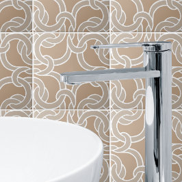 Azulejo Tejido De Taupe Y Tejido De Patrón De Tejido Celul