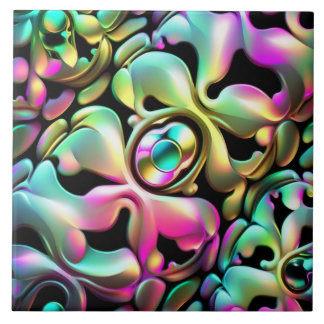 Azulejo Tela cerámica moderna multicolor