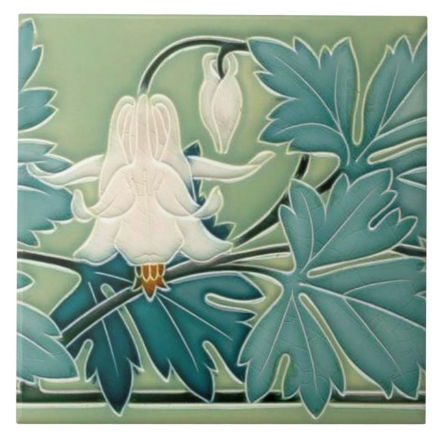 Azulejo Tela de cerámica de pared de la chimenea estilo Ar (Frente)